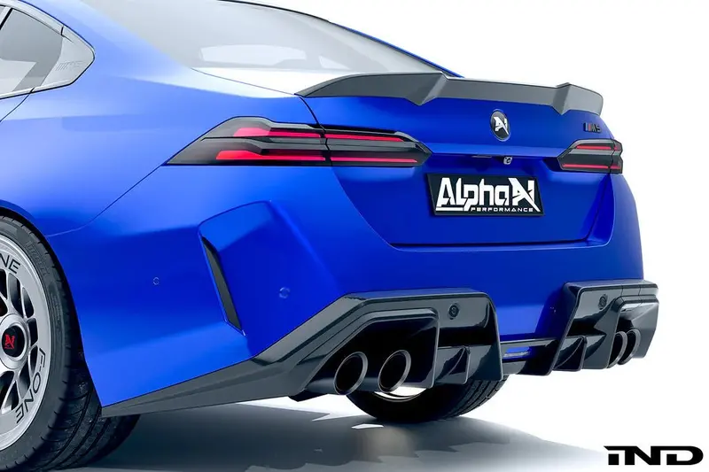 Bmw M5 G90 G99 Carbon Fibre Rear Diffuser V2 By Alpha-N (2024+) 1
