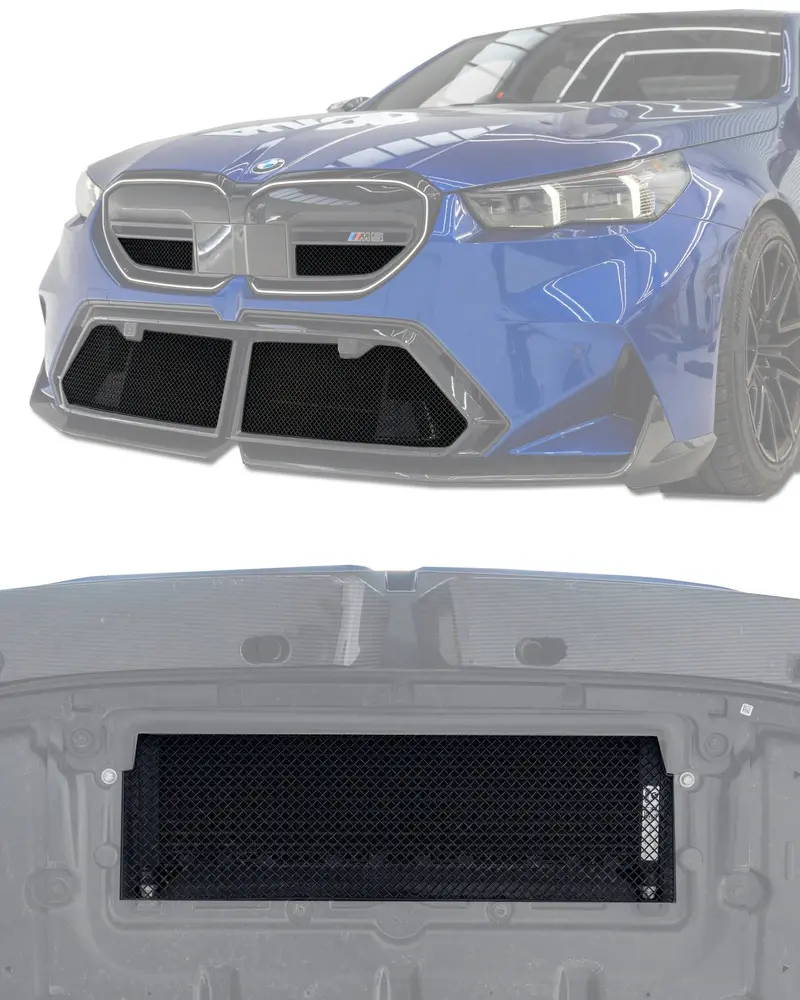 Bmw M5 G90 G99 Full Radiator & Oil Cooler Mesh Protector Kit By Zunsport 1