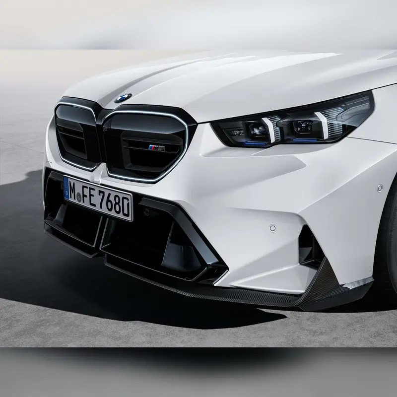 Bmw M5 G90 G99 Genuine M Performance Carbon Fibre Front Splitter (2024+) 1