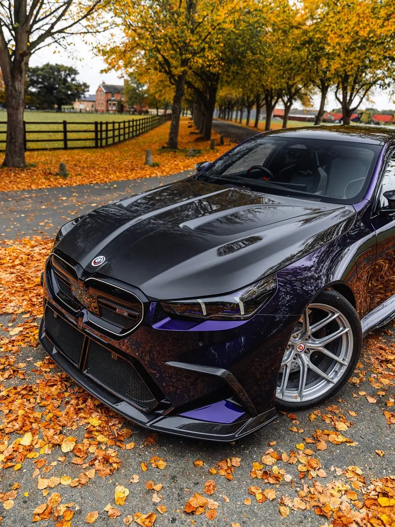 Bmw M5 G90 G99 Pre-Preg Gloss Carbon Fibre Gt Front Bonnet By Sq 2