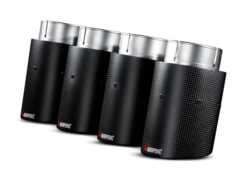 Bmw M5, M6, Gran Coupé F10 F12 F13 F06 Carbon Exhaust Tips By Akrapovic 1