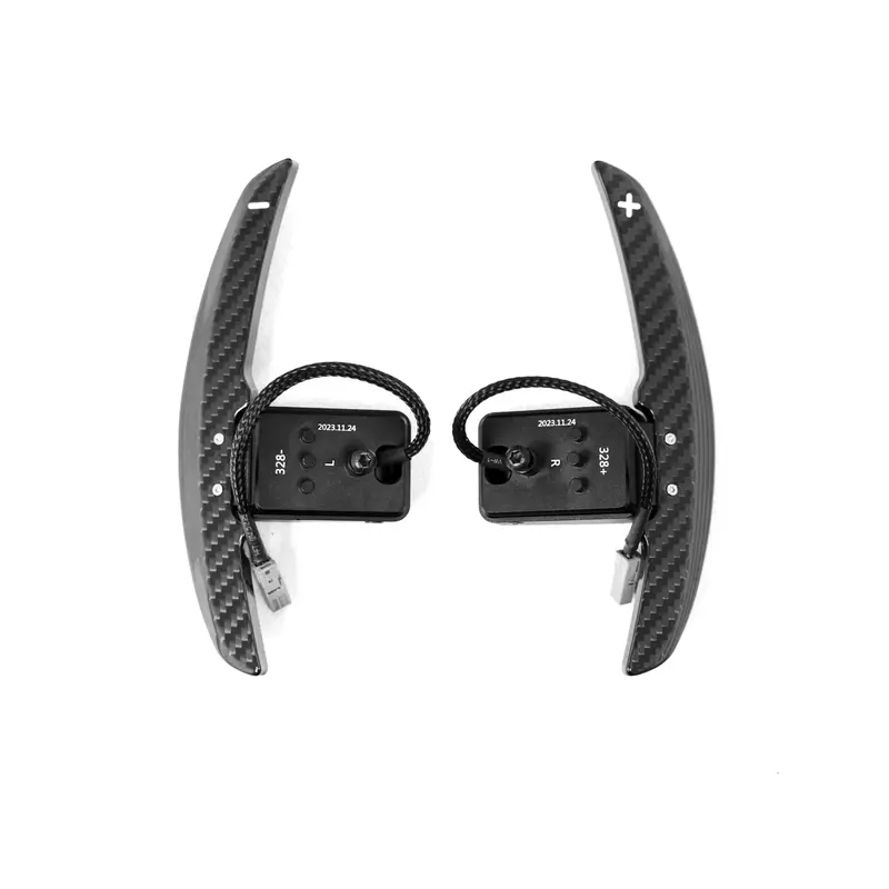 Bmw Magnetic Gloss & Matte Pre-Preg Carbon Fibre Paddle Shifters Set 1