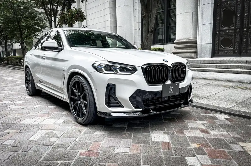 Bmw X3 G01 & X4 G02 M Sport Lci Polyurethane Front Splitter By 3D Design (2021+) 2