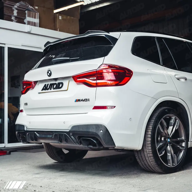 Bmw X3 M40i G01 Pre-Lci Carbon Fibre Performance Rear Diffuser By Form (2018-2020) 2
