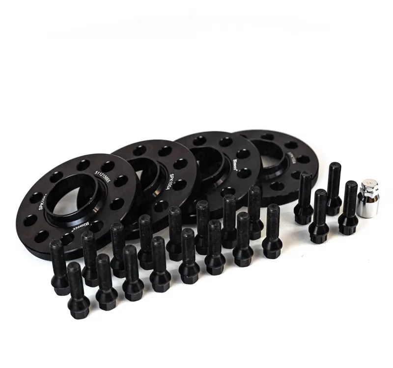Bmw X3 & X3 M50i G45 Bimecc 5X112 Black Wheel Spacers Set With Bolts (2024+) 1
