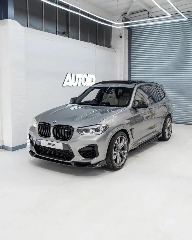 Bmw X3m F97 & X4m F97 Pre-Lci Carbon Fibre Front Splitter By Trevora (2019-2021) 2