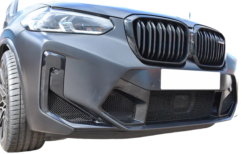 Bmw X3m F97 & X4m F98 Lci Front Grille Mesh Protector Full Kit By Zunsport (2022+) 1