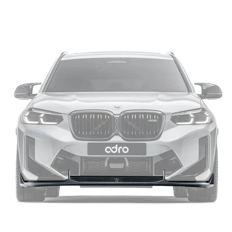 Bmw X3m Lci F97 Pre-Preg Carbon Fibre Front Splitter By Adro (2022+) 1