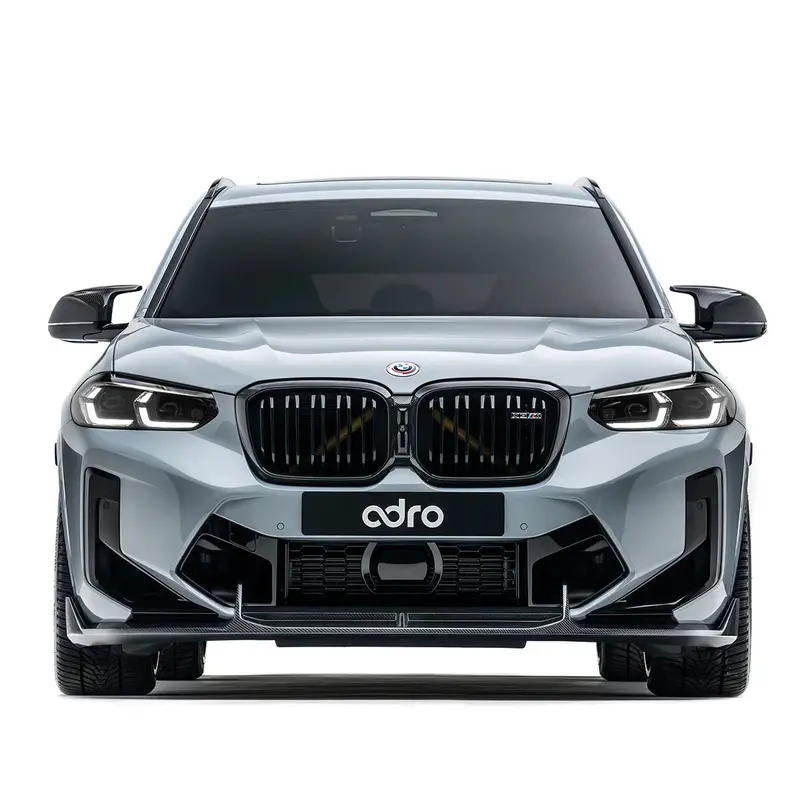 Bmw X3m Lci F97 Pre-Preg Carbon Fibre Front Splitter By Adro (2022+) 2