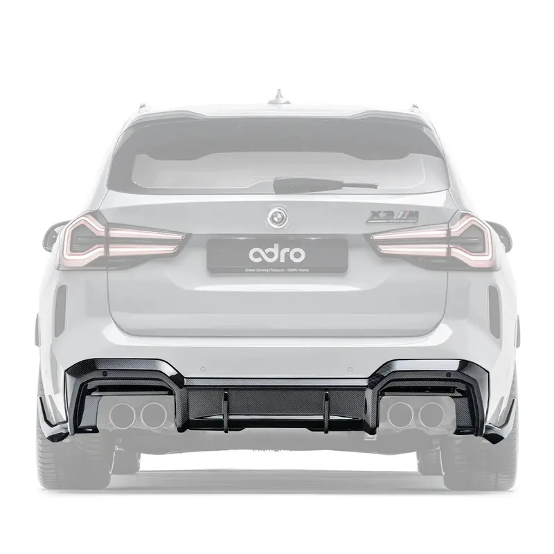 Bmw X3m Lci F97 Pre-Preg Carbon Fibre Rear Diffuser By Adro (2022+) 1