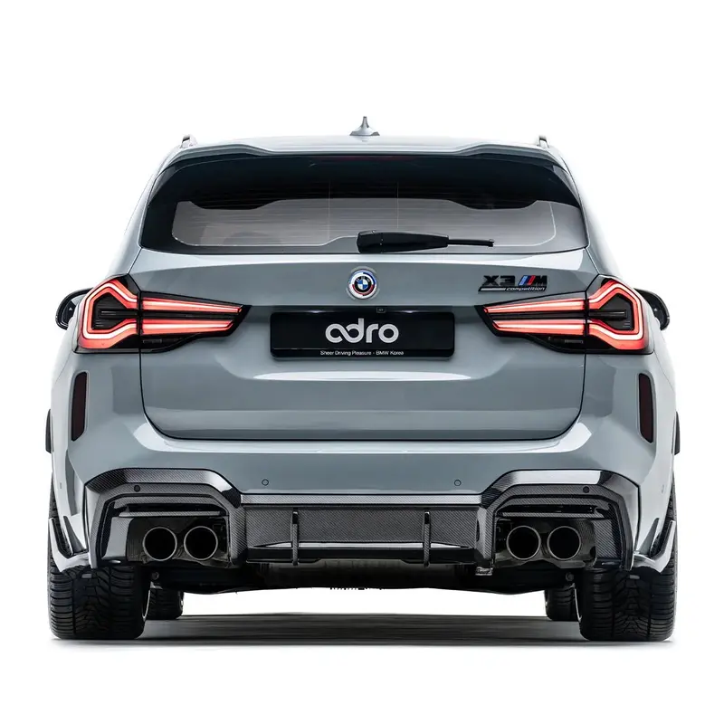 Bmw X3m Lci F97 Pre-Preg Carbon Fibre Rear Diffuser By Adro (2022+) 2