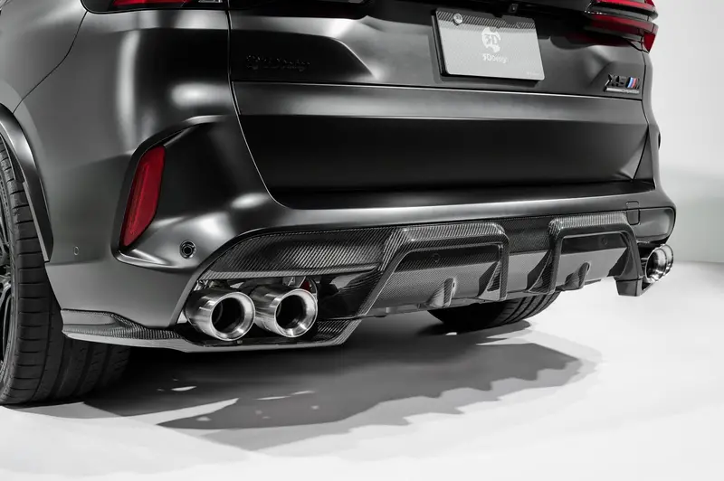 Bmw X5m Lci F95 Carbon Fibre Rear Diffuser By 3Ddesign (2023+) 1