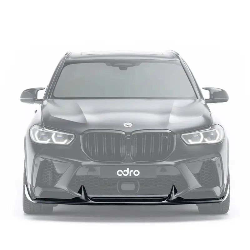 Bmw X5m Pre-Lci F95 Pre-Preg Carbon Fibre Front Splitter By Adro (2020-2023) 1