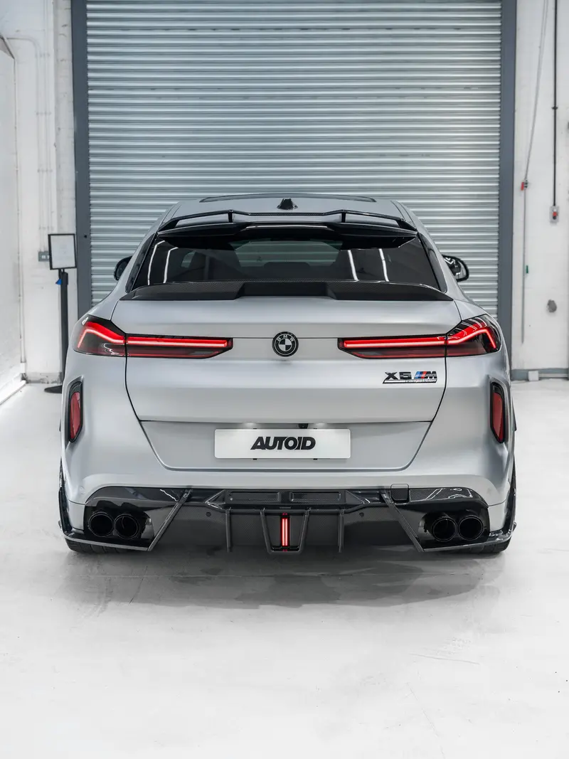 Bmw X6m F96 Pre-Preg Carbon Fibre Brake Light Rear Diffuser By Sq (2020+) 1