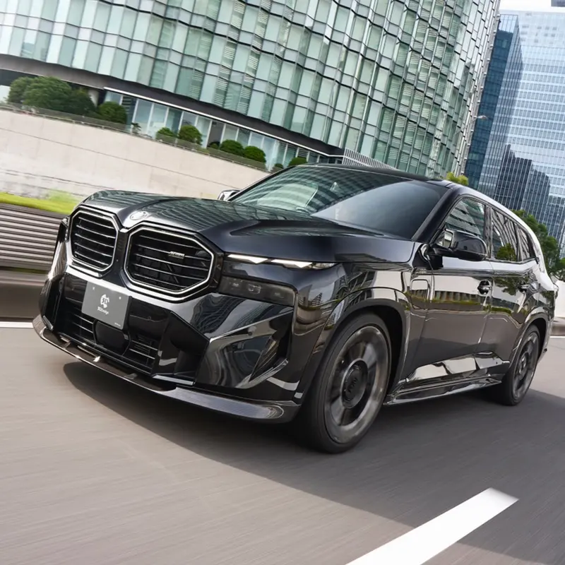 Bmw Xm G09 Carbon Fibre Front Splitter By 3D Design 2