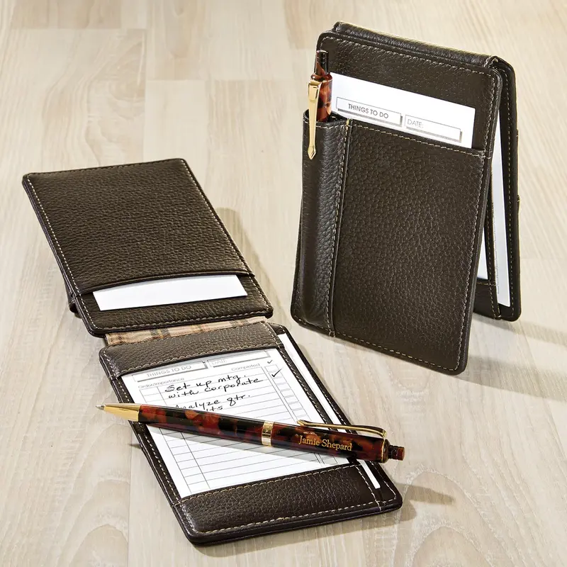 Bomber Jacket Flip Jotter Pocket Briefcase 1