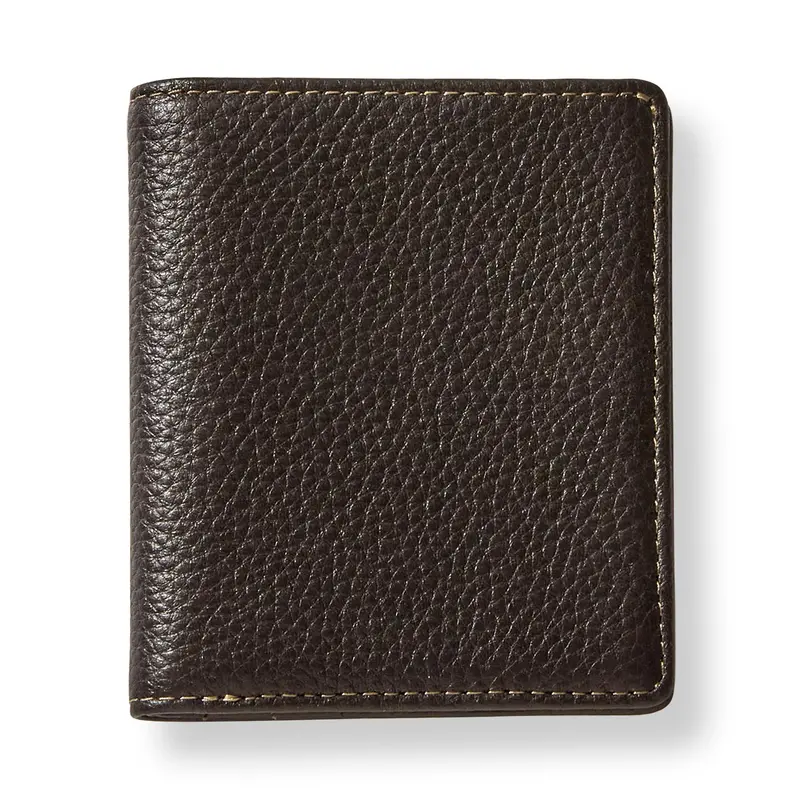 Bomber Jacket Rfid Vertical Slim Bifold Wallet 1