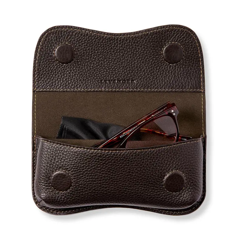 Bomber Jacket Smart Tag Eyeglass Case 1