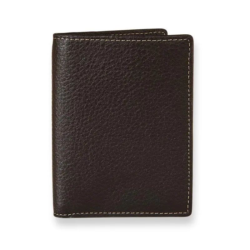 Bomber Jacket Vertical Bi-Fold Wallet 1