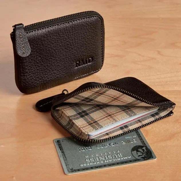 Bomber Jacket Zip Card Wallet 2