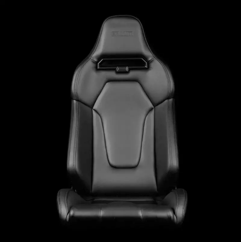 Braum Viper X Fixed Back Bucket Seat | Black Leatherette (Priced Per Seat) 2