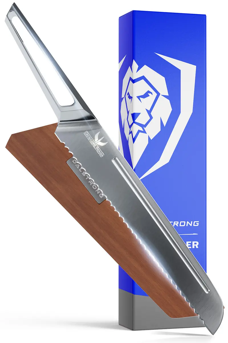 Bread Knife 8" | Crusader Series | Nsf Certified | Dalstrong © 1