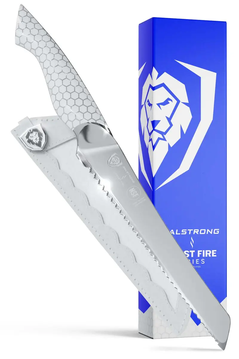 Bread Knife 8" | Frost Fire Series | Nsf Certified | Dalstrong © 1