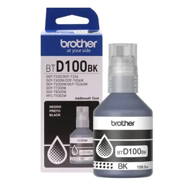 Brother Btd100bk Blank Ink Bottle 1
