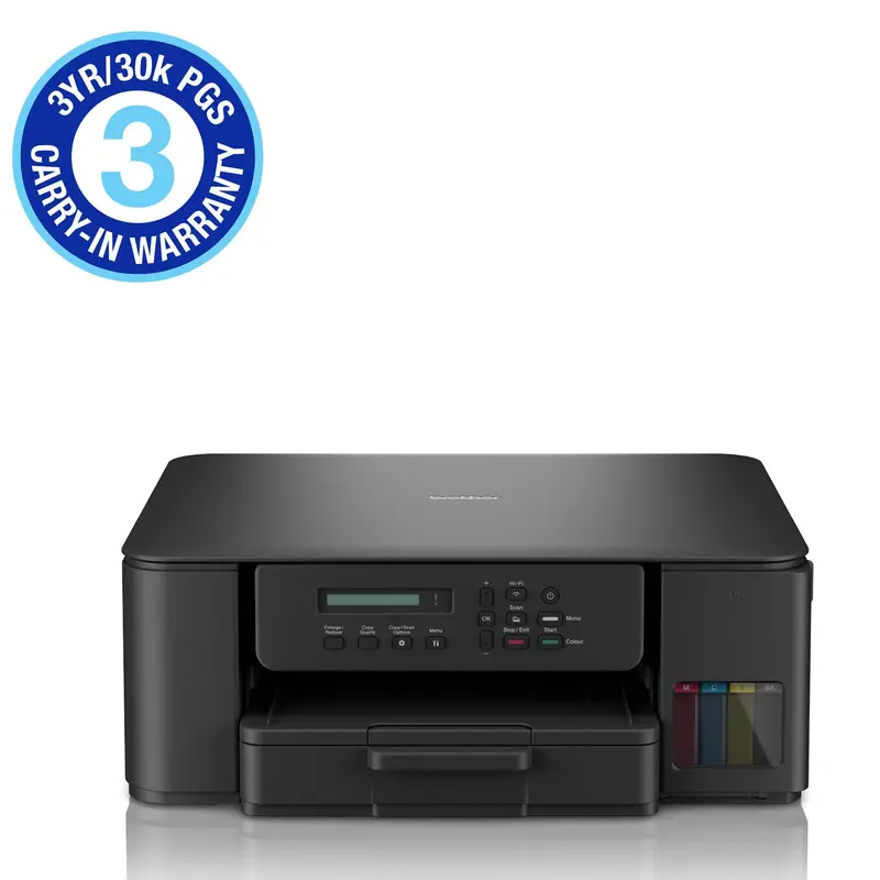 Brother Dcp-T530dw 3-In-1 Wi-Fi Refill Inkjet Printer 1
