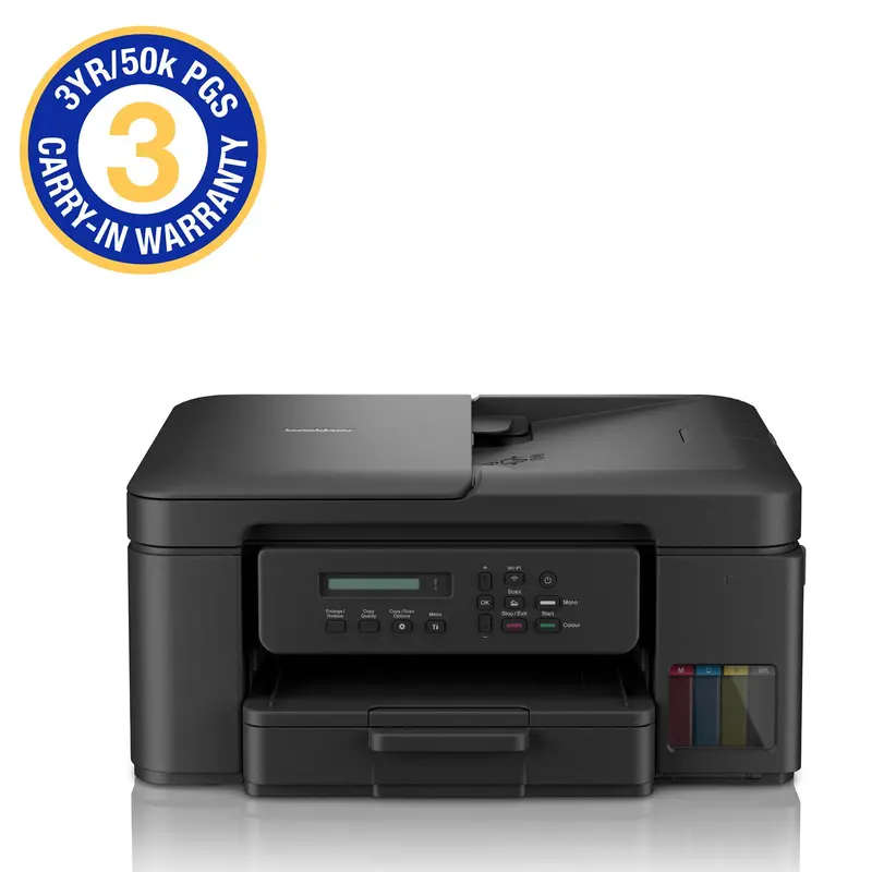 Brother Dcp-T730dw 3-In-1 Wi-Fi Refill Inkjet Printer 1