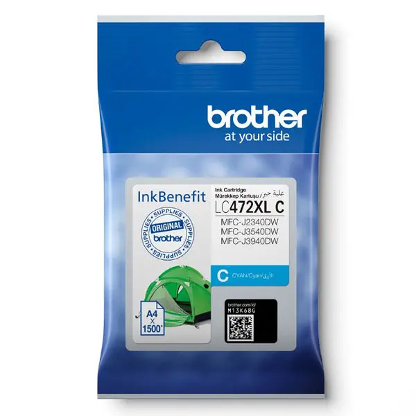 Brother Lc472xl-C  High Yield Ink Cartridge - Cyan 1