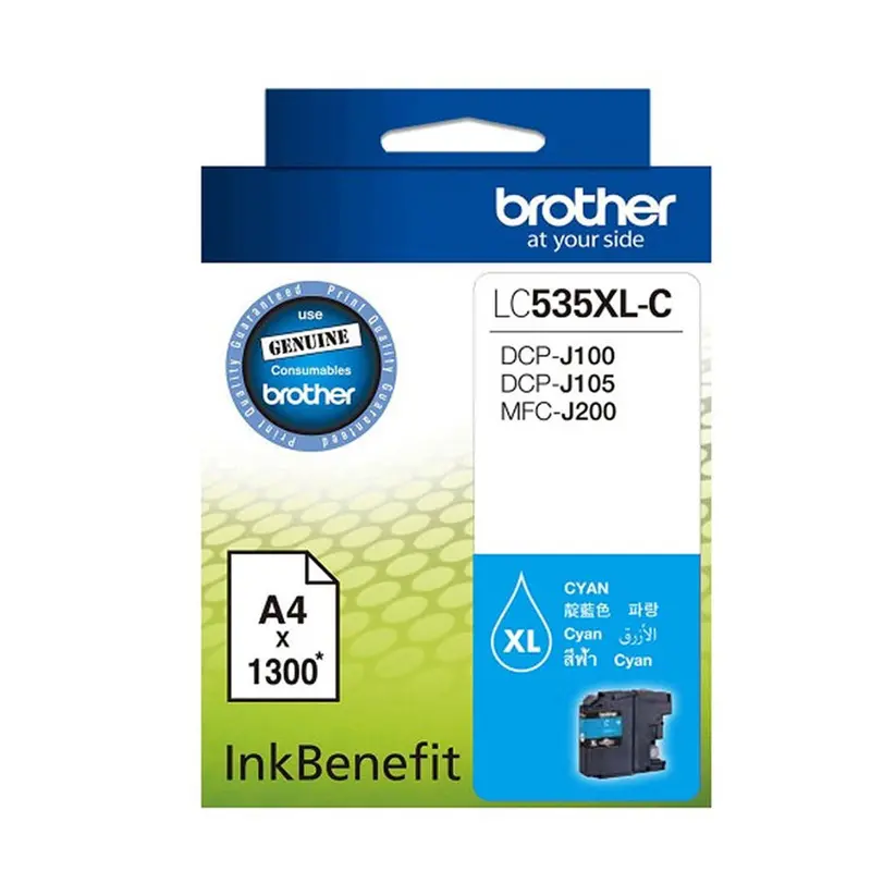 Brother Lc535xl Cyan Cartridge 1