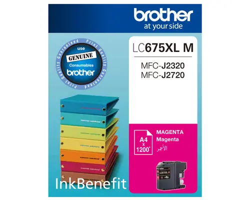 Brother Lc675xl Magenta 1