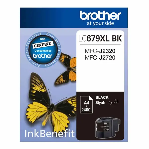 Brother Lc679xl Black Cartridge 1