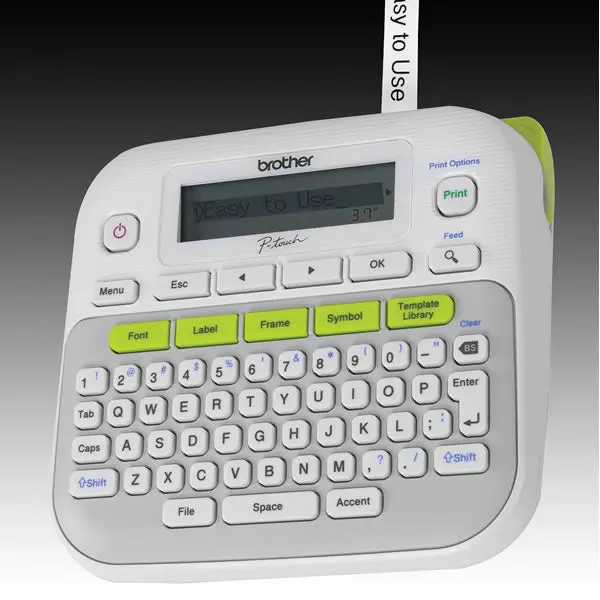 Brother Pt D210 P-Touch Home And Small Office Labelling Machine 2