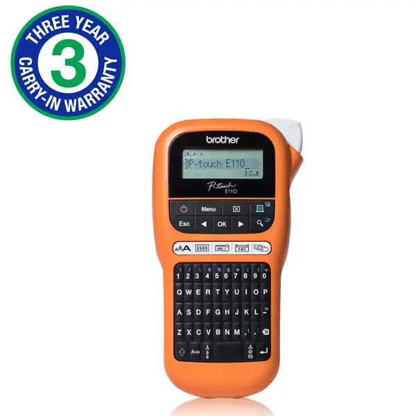 Brother Pt E110vp P-Touch Industrial Labelling Machine 1