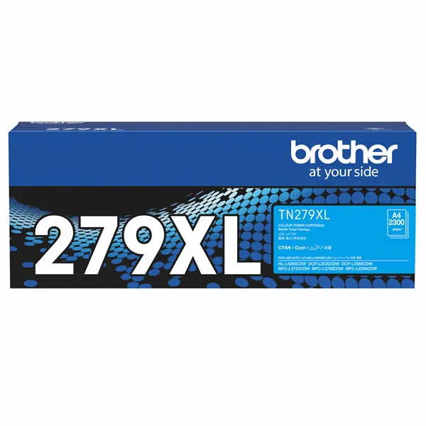 Brother Tn-279Xlc Cyan Original  Toner 1