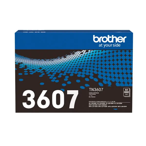 Brother Tn3607 Standard Yield Black Toner 1