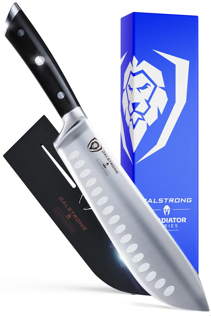 Bull Nose Butcher & Breaking Knife 8" | Gladiator Series | Nsf Certified | Dalstrong © 1