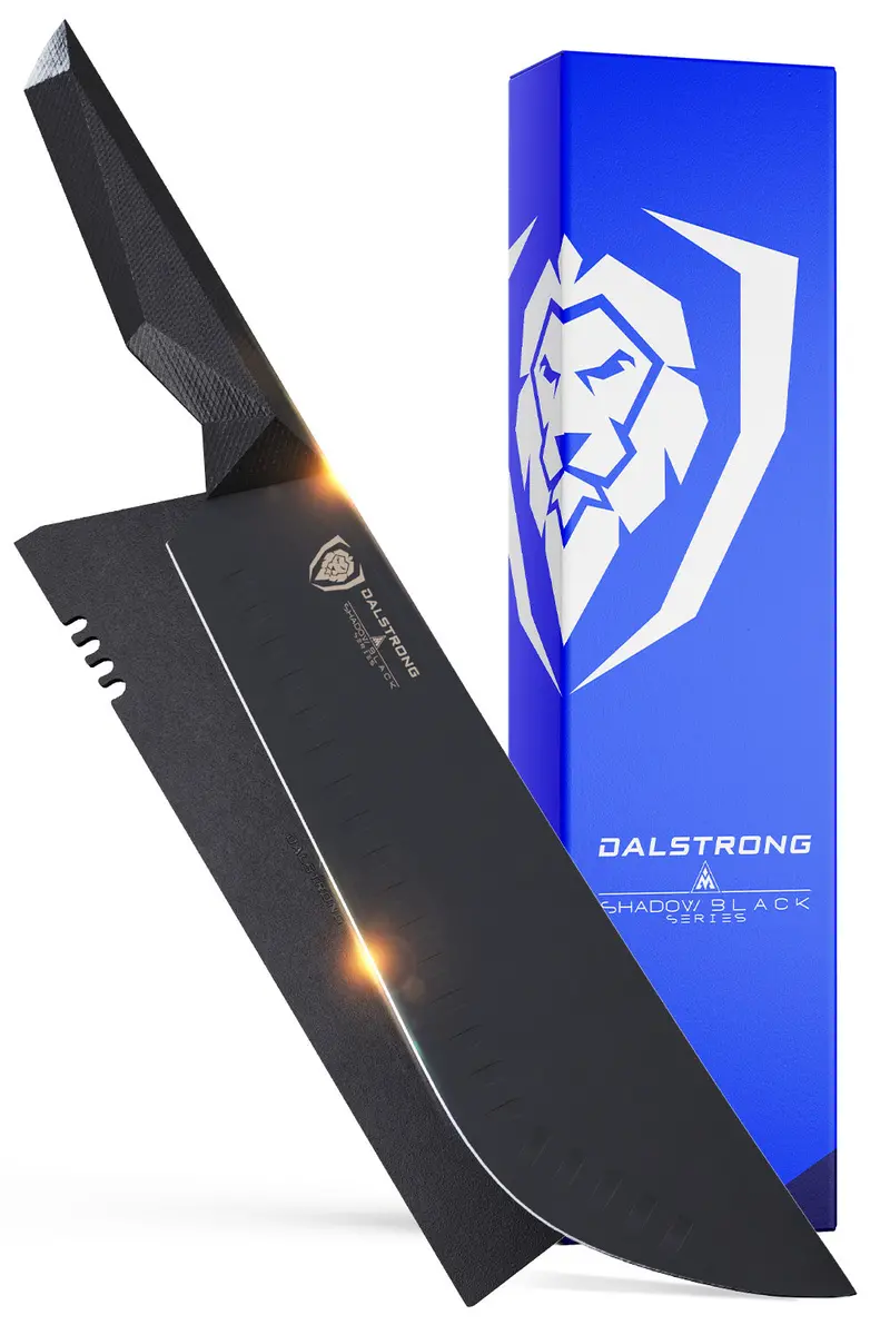 Bull Nose Butcher Knife 10" | Shadow Black Series | Nsf Certified | Dalstrong © 1