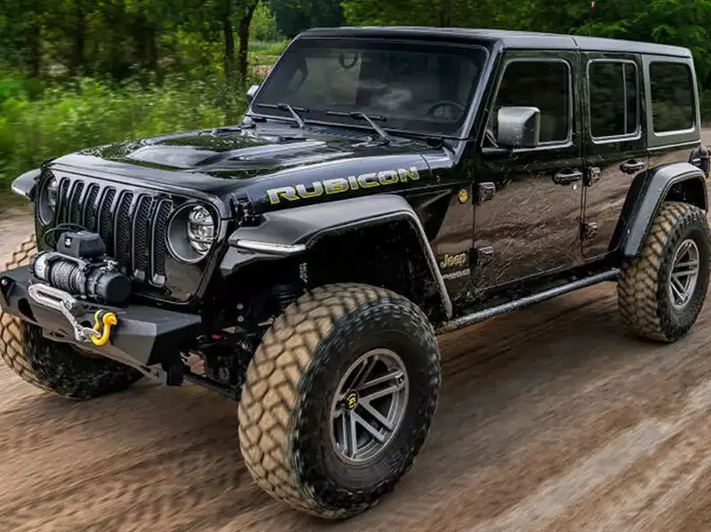 Bushwacker Hyperform Fender Flares 2018-2021 Jeep Wrangler Jl 2/4 Door (Set Of 4 Black) 1