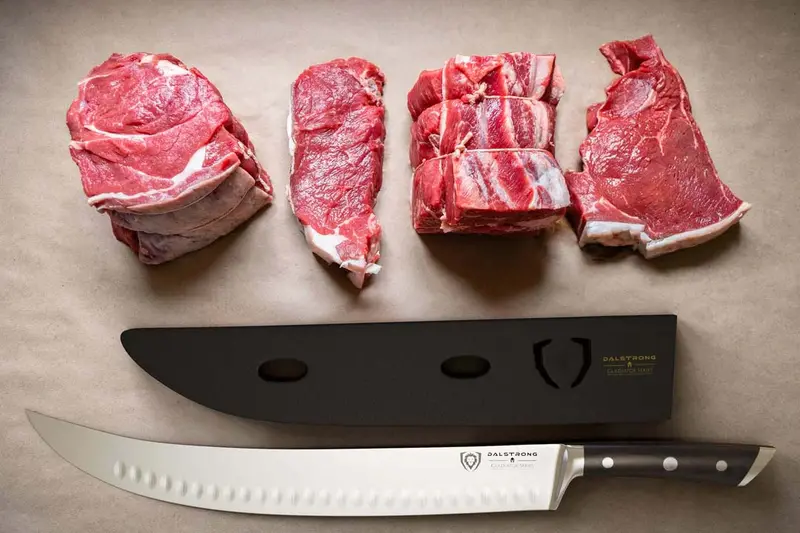Butcher & Breaking Cimiter Knife 14" | Gladiator Series | Nsf Certified | Dalstrong © 2