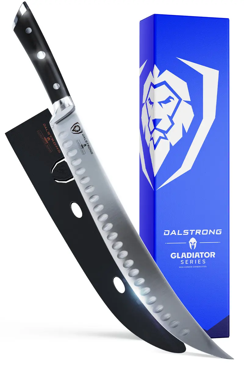 Butcher's Breaking Cimiter Knife 12" | Gladiator Series | Nsf Certified | Dalstrong © 1
