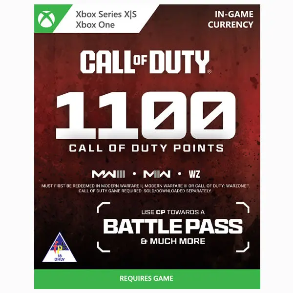 Call Of Duty 1100 Points - Xbox 1