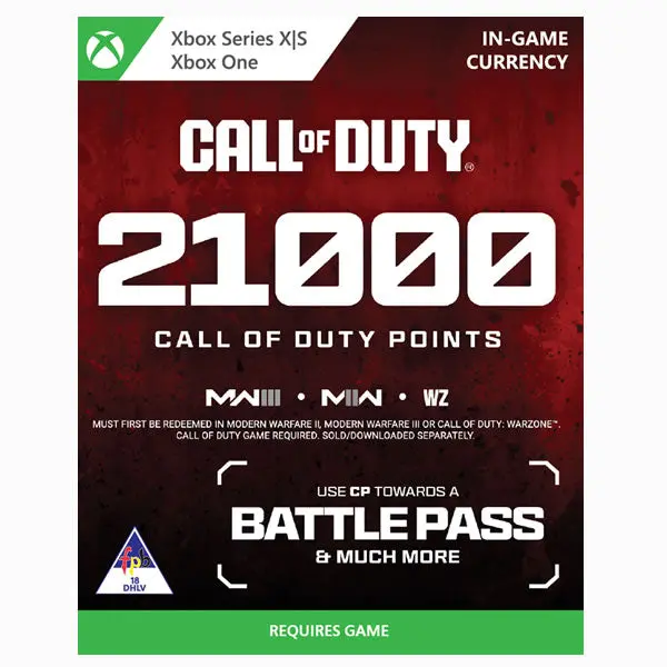 Call Of Duty 21000 Points - Xbox 1