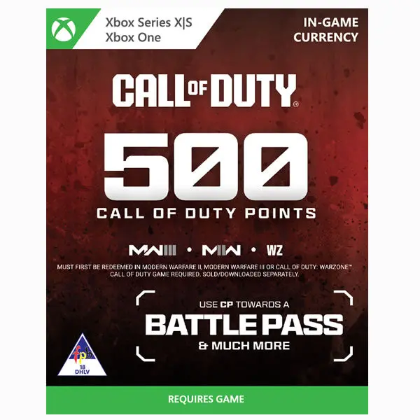 Call Of Duty 500 Points - Xbox 1