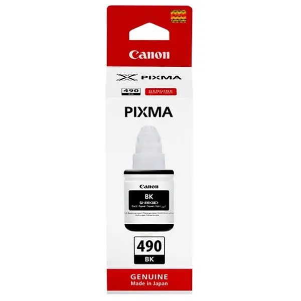 Canon Original Gi-490 Ink - Black Bottle 1