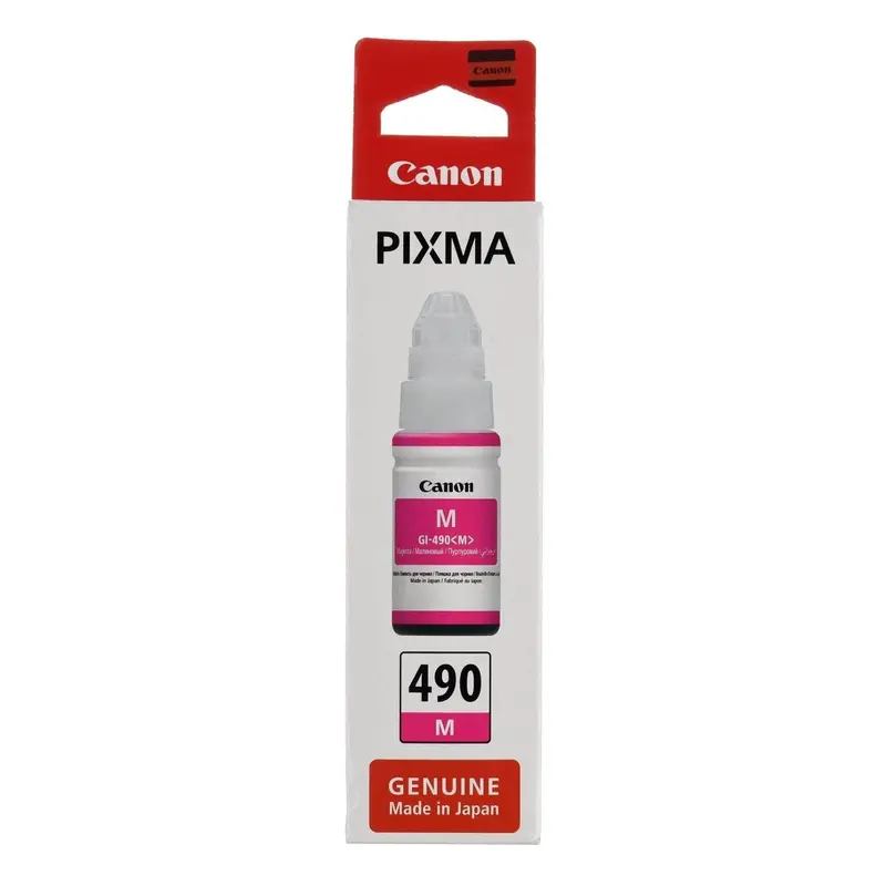 Canon Original Gi-490 Ink - Magenta Bottle 1
