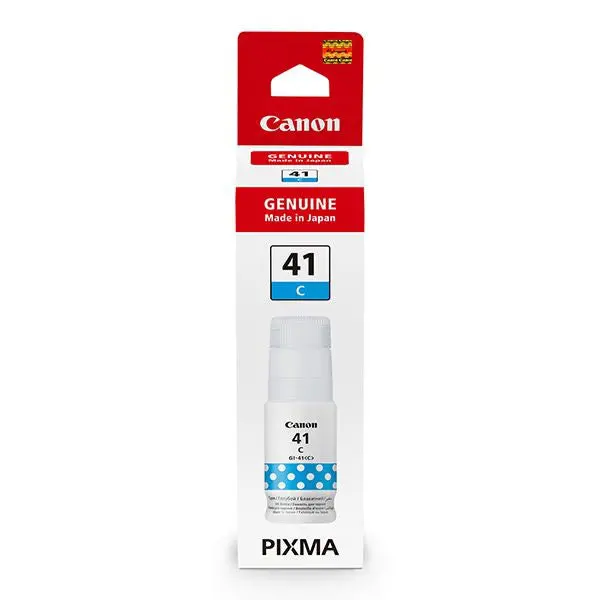 Canon Original Ink Cartridge Gi-41 - Cyan Bottle 1