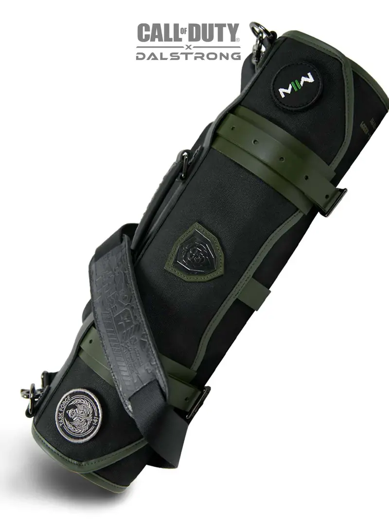 Canvas Knife Roll | Call Of Duty © Edition | Black Waxed Canvas | Exclusive Collector Roll | Dalstrong © 1